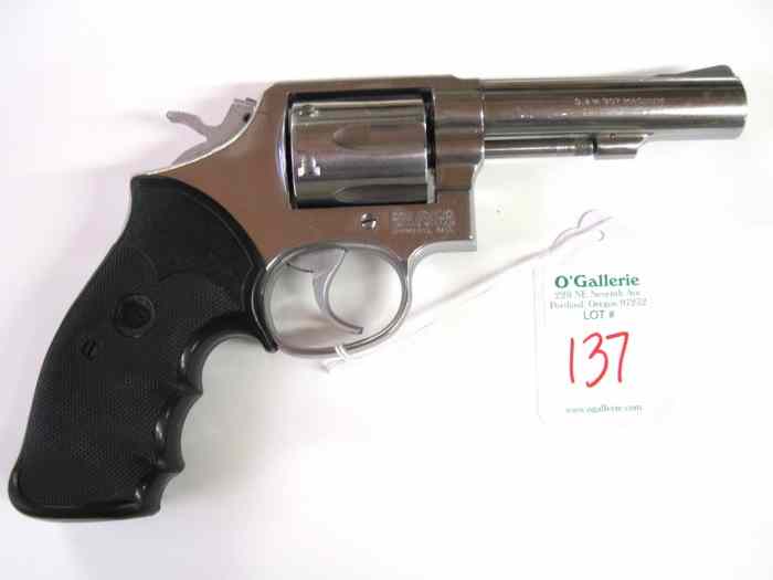 Appraisal: SMITH WESSON MODEL DOUBLE ACTION REVOLVER magnum caliber '' heavy