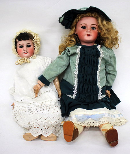 Appraisal: A FRENCH MADE SFBJ PARIS BISQUE HEADED DOLL with composite