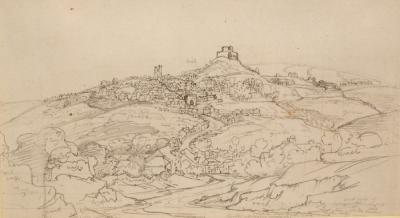 Appraisal: Joseph Farington RA - Studies of Launceston Cornwall three pencil