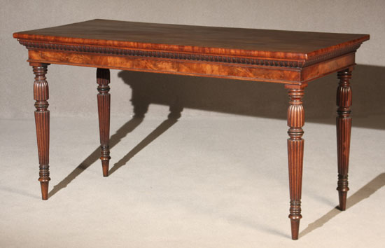 Appraisal: Lot Property of Various Owners George IV Mahogany Serving Table