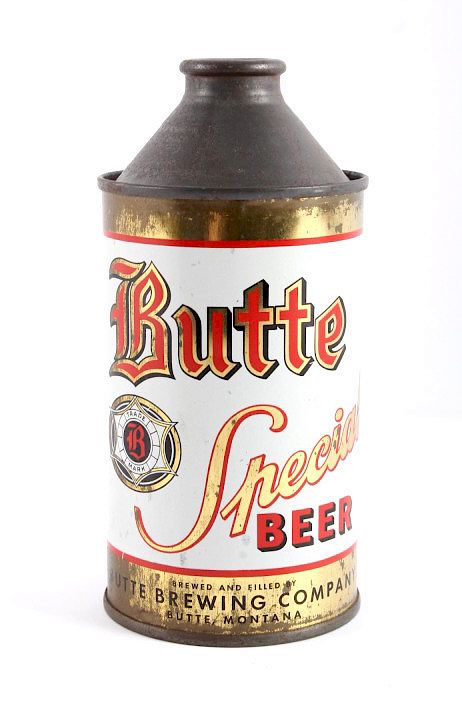 Appraisal: Butte Special Beer Cone Top Can This is an original