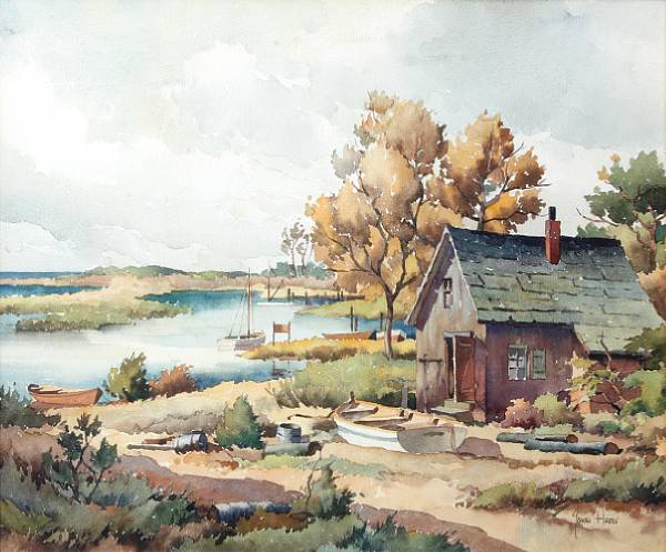 Appraisal: John Knowles Hare American - Three Mile Harbor Long Island