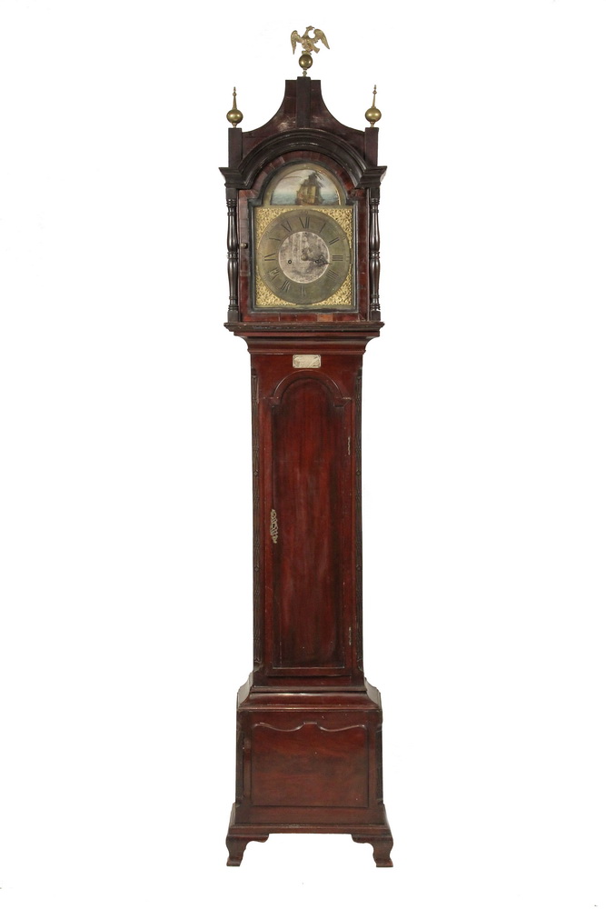 Appraisal: TALL CASE CLOCK - English late th c Clock by