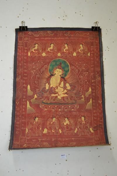 Appraisal: TIBETAN THANKA