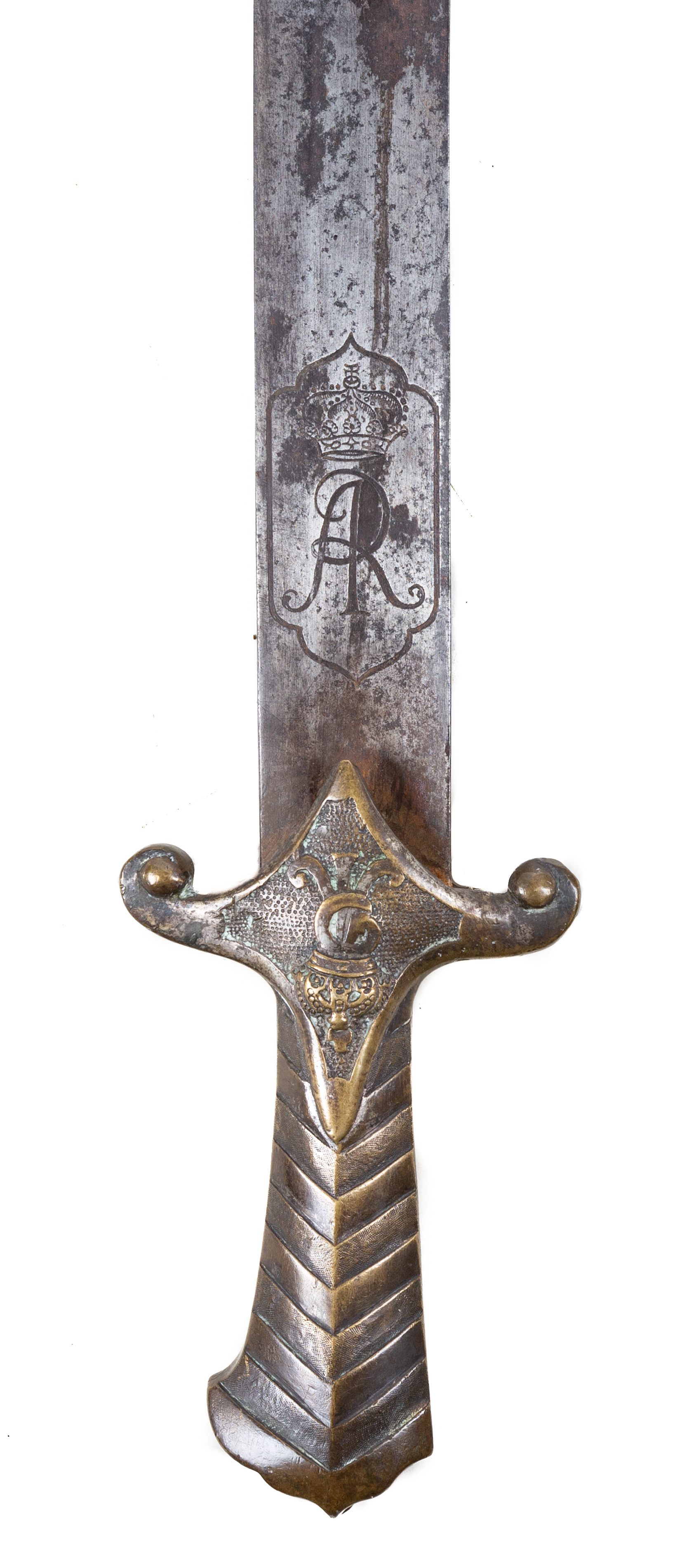 Appraisal: A RARE JANISSARY GUARD M SWORD OF AUGUSTUS II KING