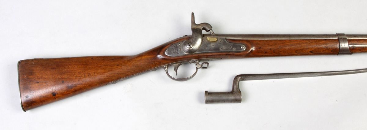 Appraisal: Harpers Ferry Rifle Inspectors marks Bayonet