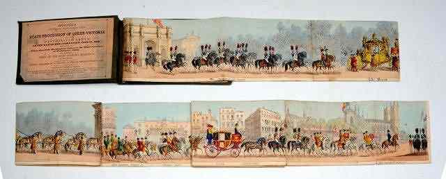 Appraisal: SPOONER's Accurate Panoramic View of The State Procession of Queen