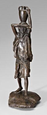 Appraisal: Paul Landowski bronze French - La Bedouine a la cruche