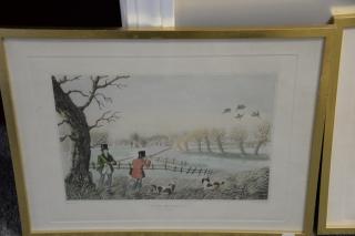 Appraisal: Group of thirty-eight prints and egravings to include pair of