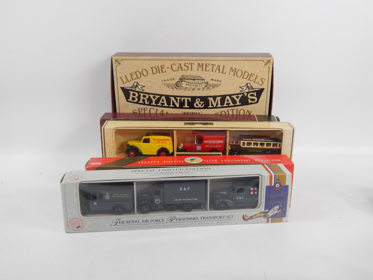 Appraisal: Various die cast sets comprising a Ledo die cast metal