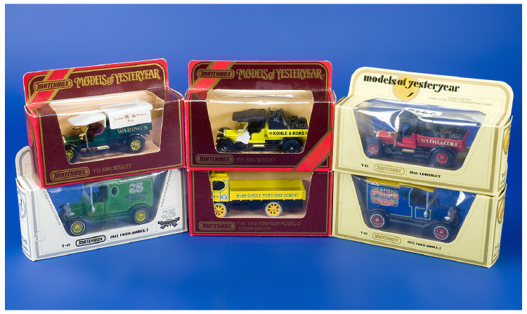 Appraisal: Six Various Matchbox 'Models of Yesteryear' Dating from to all