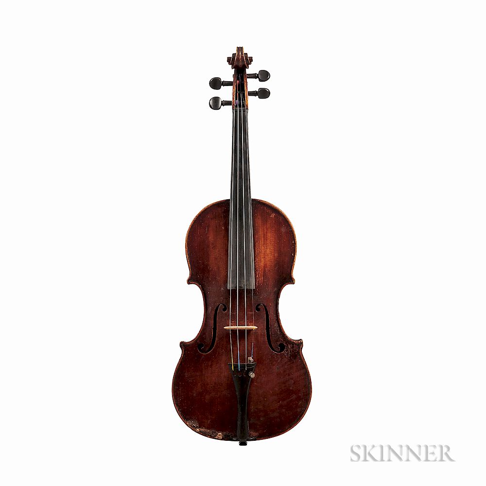 Appraisal: Violin Violin unlabeled length of back mm with case and