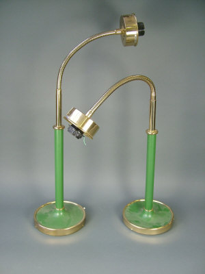 Appraisal: NOTE NO STANDARD LAMP IN LOT-A pair of Josef Frank