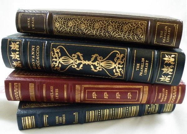 Appraisal: NINETEEN FRANKLIN MINT LEATHER BOUND BOOKS a limited edition collection