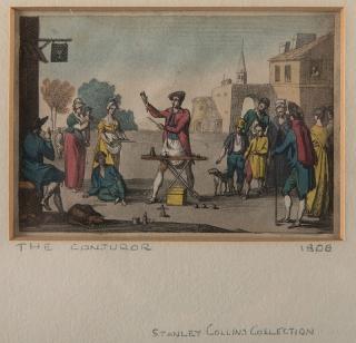 Appraisal: Duplessi-Bertaux Jean Le Joueur de Gobelets Circa s Miniature engraving