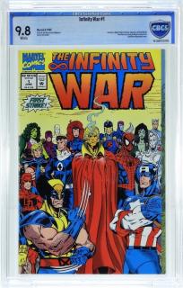 Appraisal: Marvel Comics Infinity War No CBCS UNITED STATES TH CENTURY