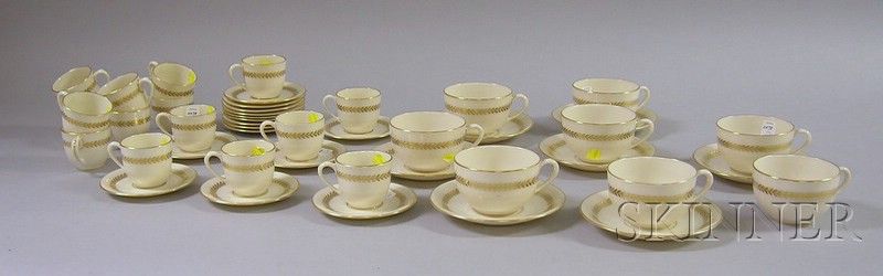 Appraisal: Group of Lenox Imperial China including fifteen demitasse cups and