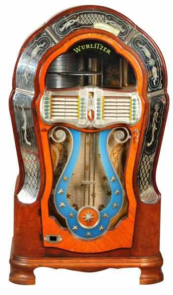 Appraisal: Wurlitzer Colonial Jukebox Description SEL RPM made Good restored condition