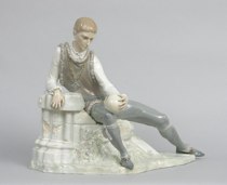 Appraisal: Lladro Hamlet G Sculptor Salvador Furio Issued Retired Apprx -