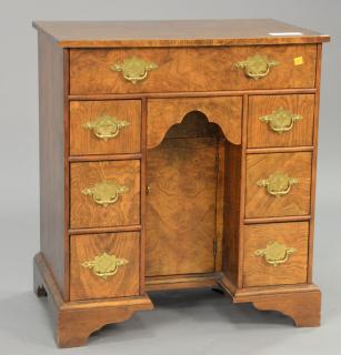 Appraisal: Baker diminutive kneehole desk ht in wd in dp in