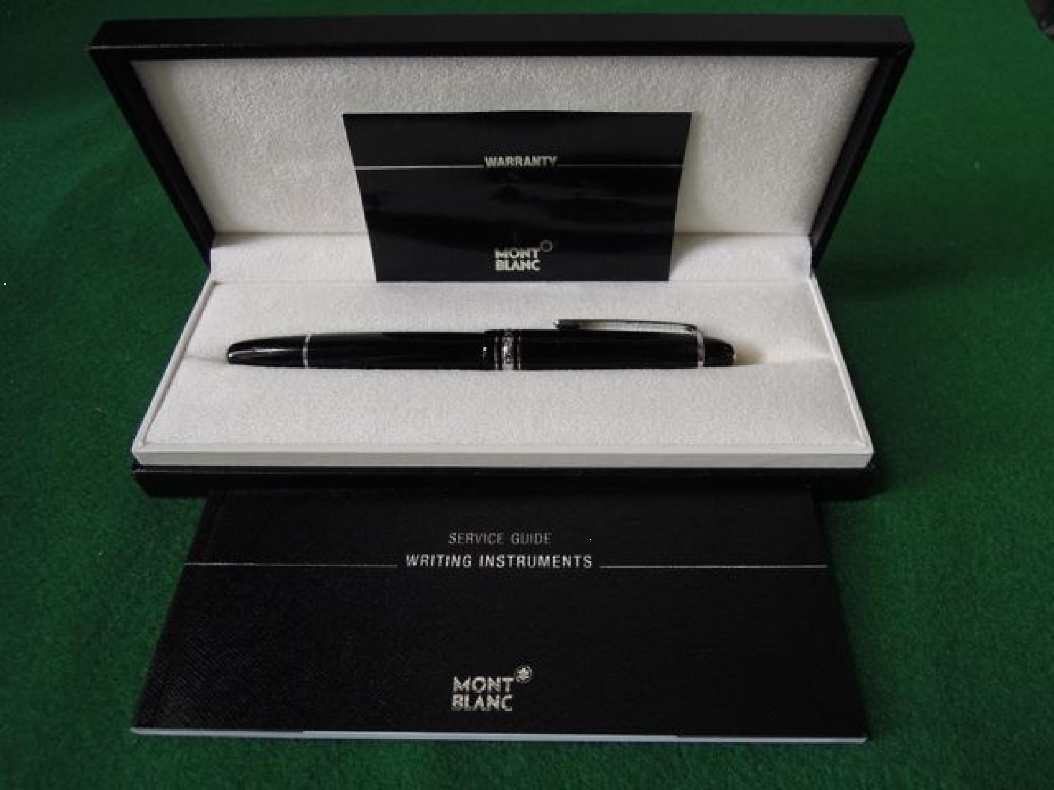 Appraisal: Unused Montblanc pen with Le Grand Rollerball refill with original