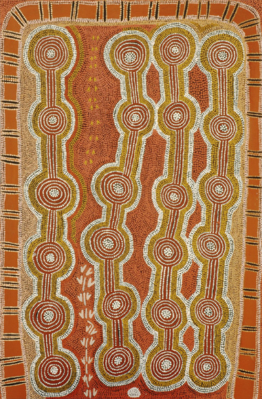 Appraisal: TJUNGAR C CHARLIE TJARURU TJUNGURRAYI Papunya NT c - Untitled