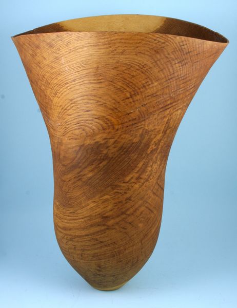 Appraisal: Anthony Bryant Arts and Crafts oak vase c h x