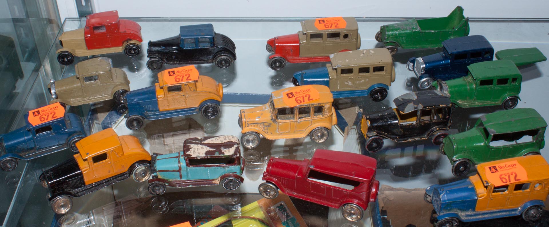 Appraisal: assorted Tootsie toy cars circa s- s Condition One with