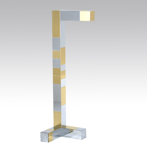 Appraisal: PAUL EVANS Cityscape single-socket floor lamp x x