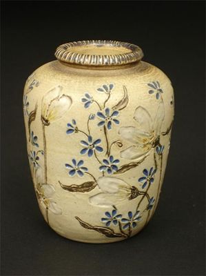 Appraisal: A Martin Brothers stoneware vase by Walter Edwin Martin shouldered