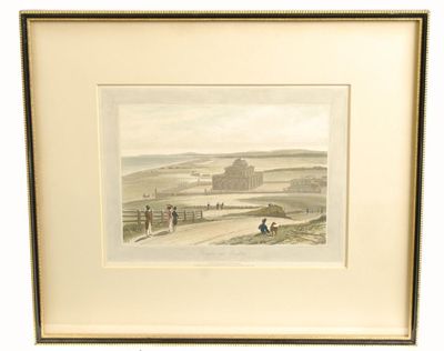 Appraisal: After William Daniel 'Ovington near Brighton' a hand coloured aquatint