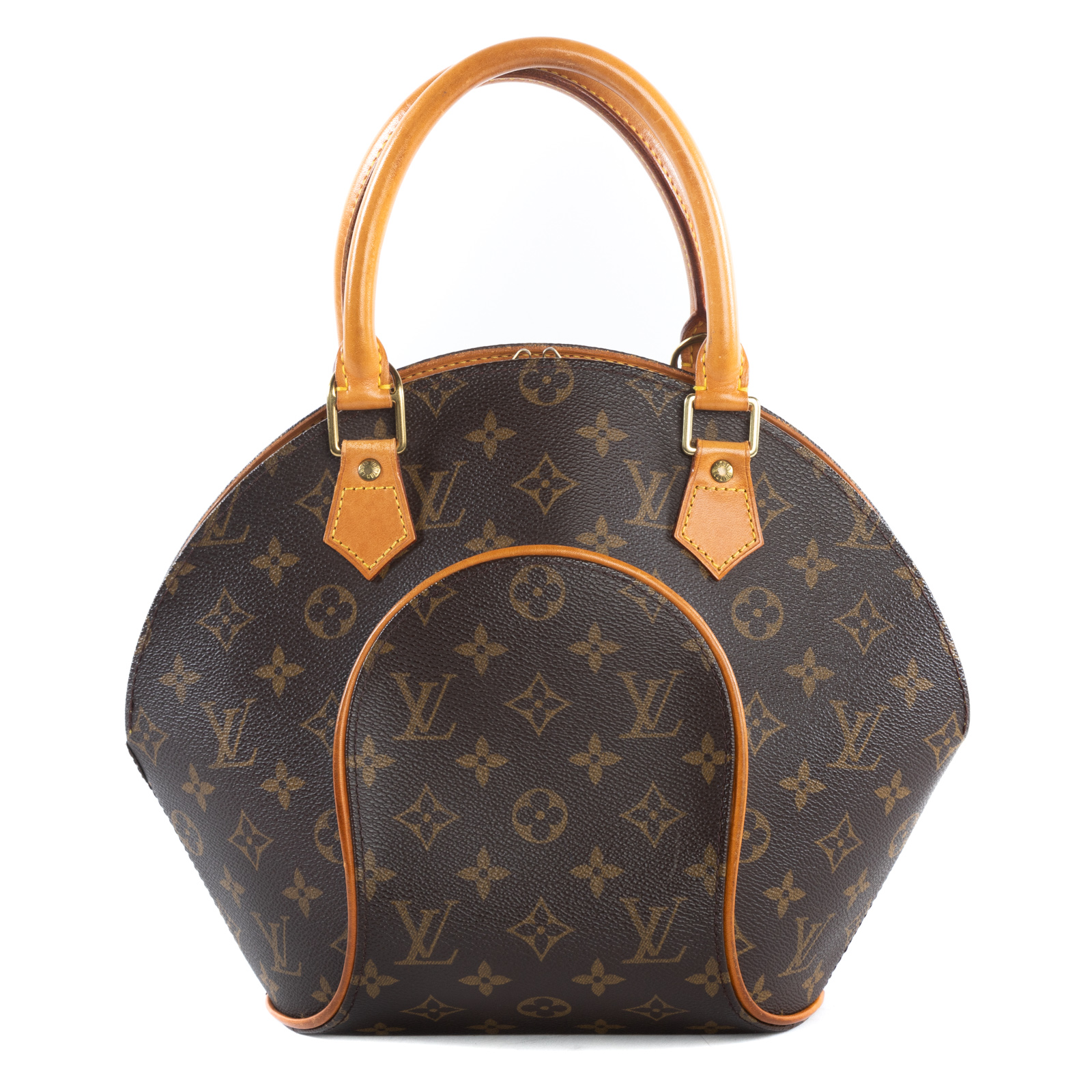 Appraisal: A LOUIS VUITTON MONOGRAM ELLIPSE PM A brown and tan