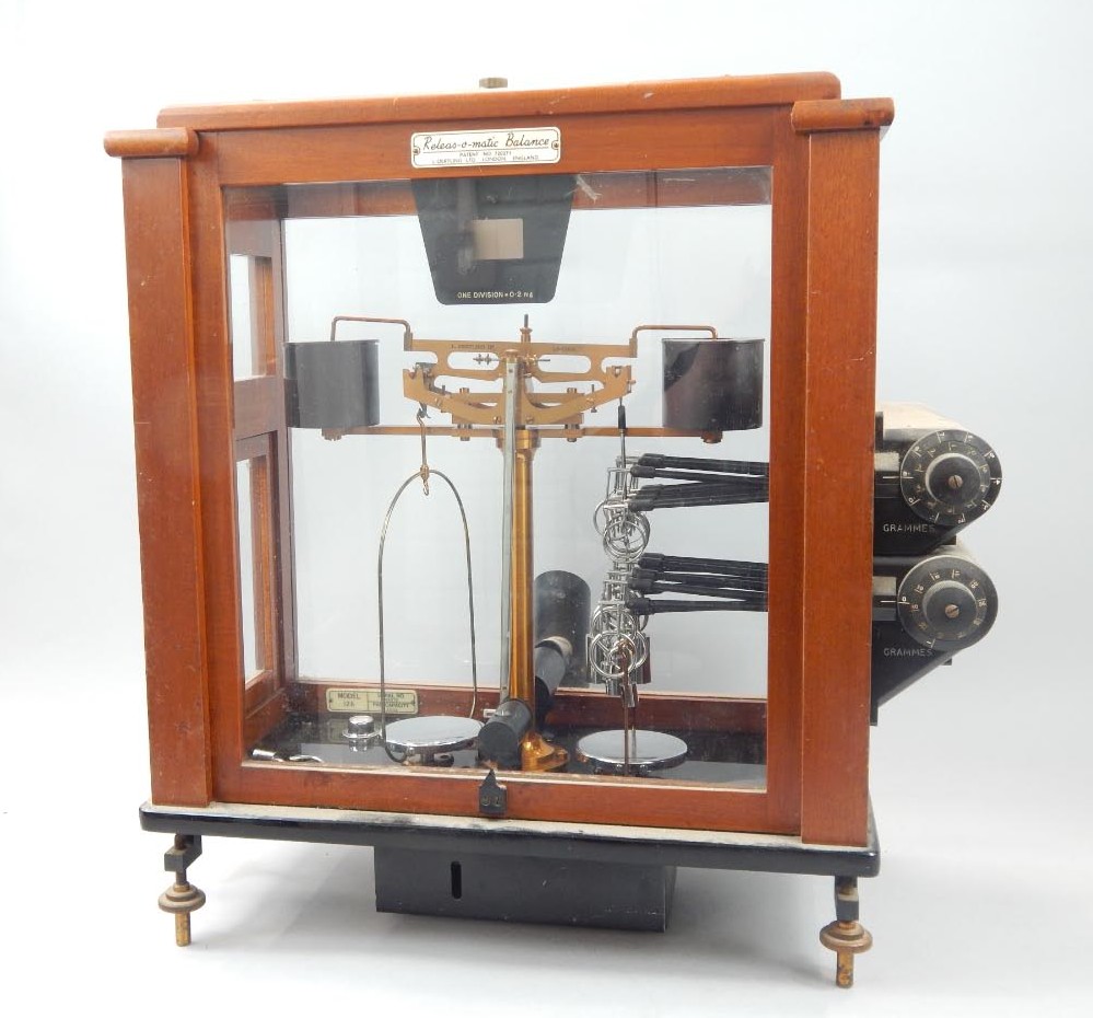 Appraisal: A Releas-O-Matic balance made by L Oertling Limited of London