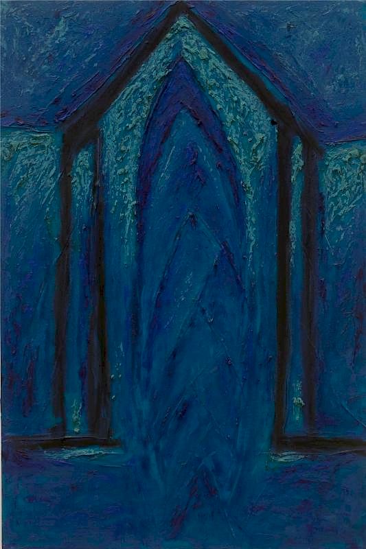 Appraisal: Craig Antrim Cathedral Light Craig Antrim Cathedral Light Wax oil