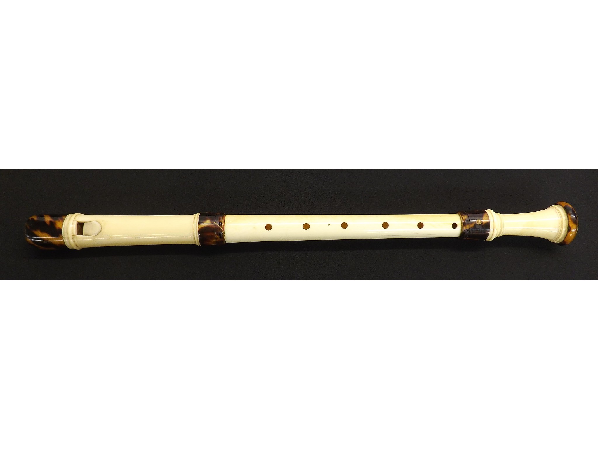 Appraisal: Ivory treble alto recorder probably German second quarter th century