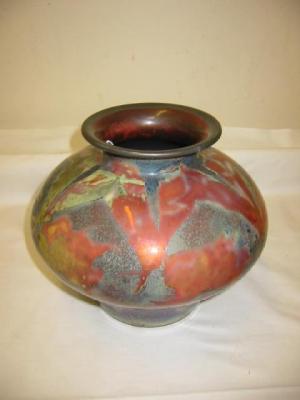 Appraisal: A SUTTON TAYLOR LUSTRE VASE of baluster form with flared