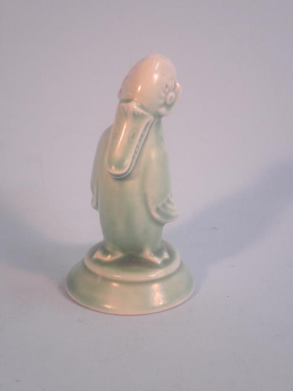 Appraisal: A Spode Royal Jade figure of a toucan cm high