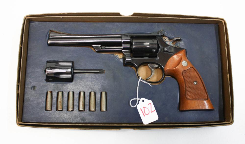 Appraisal: SMITH AND WESSON MODEL DOUBLE ACTION REVOLVER Remington Jet caliber