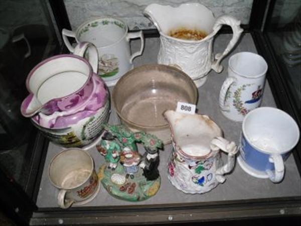 Appraisal: A quantity of Victorian pottery and porcelain itogether with an