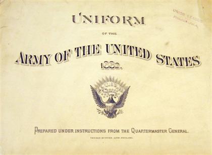 Appraisal: vol Uniform of The Army of The United States Philadelphia