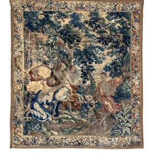 Appraisal: A Beauvais Silk and Wool Tapestry Depicting The Story of