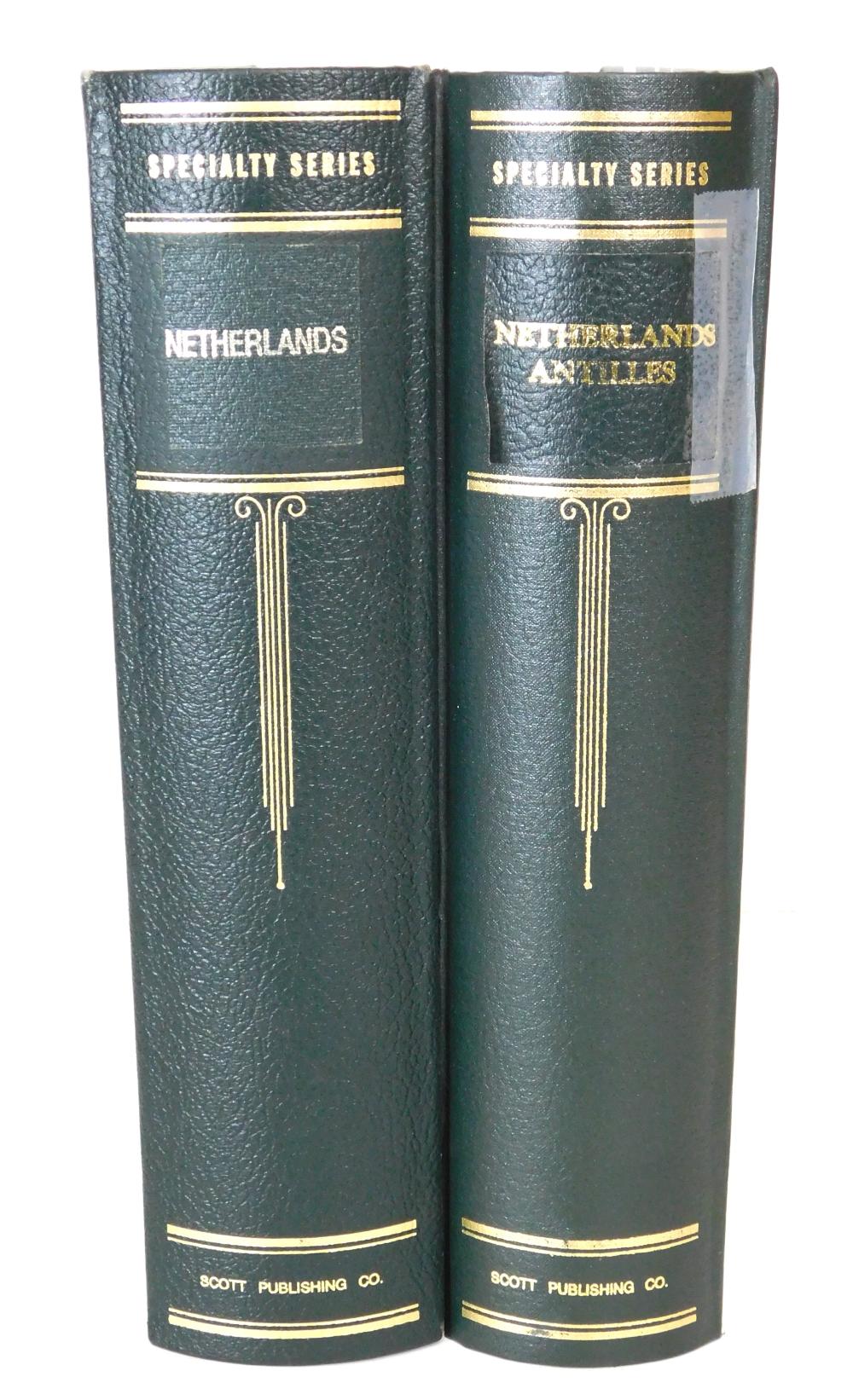 Appraisal: STAMPS Stamp collection of Netherland and Netherland Antilles in two