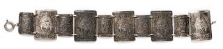 Appraisal: Raymond's Silver Chang the Magician Bracelet Raymond s Silver Chang