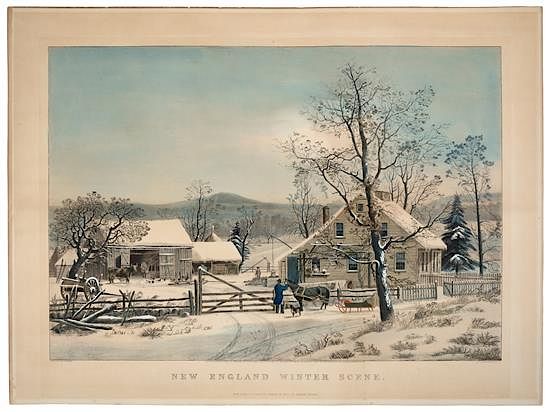 Appraisal: CURRIER and IVES publishers -- After George H Durrie New