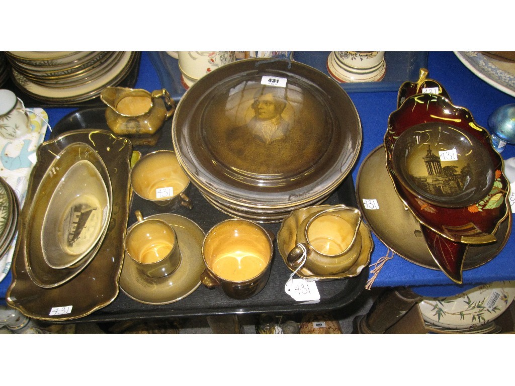 Appraisal: Lot comprising assorted Ridgways Burns cups saucers plates dishes etc