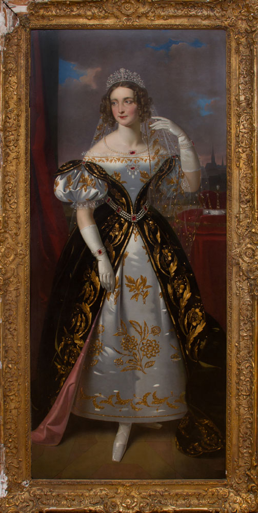 Appraisal: EUROPEAN SCHOOL PRINCESS ELIZABETH FRANCESCA OF HUNGARY AND THE TWO