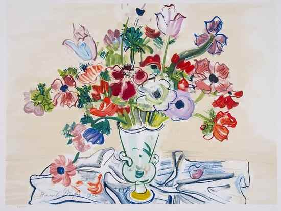 Appraisal: Raoul Dufy - after An mones Baie de Sainte-Ardesse two