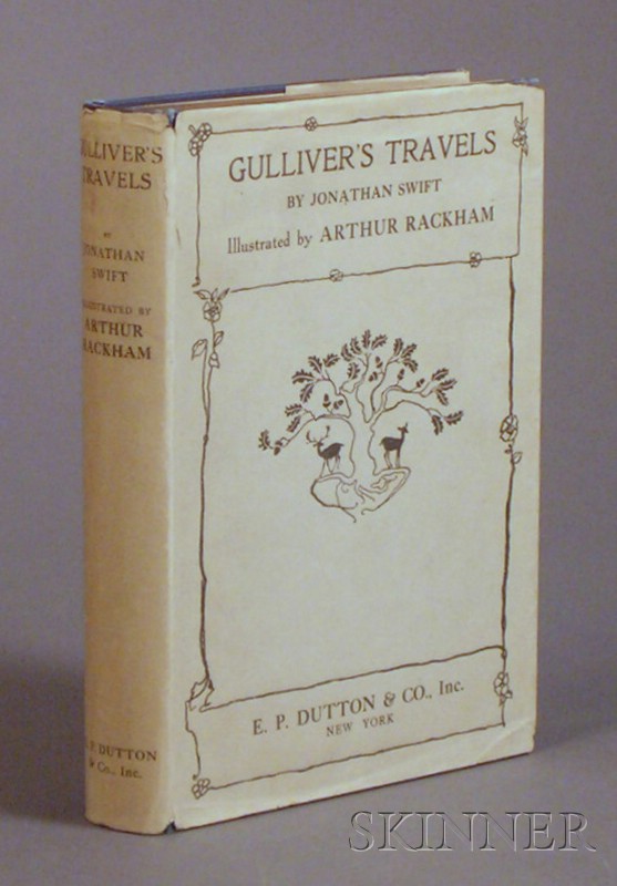 Appraisal: Rackham Arthur Illustrator - and Swift Jonathan Gulliver's Travels London