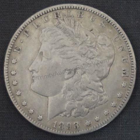 Appraisal: O Morgan Silver Dollar Minted in New Orleans an average