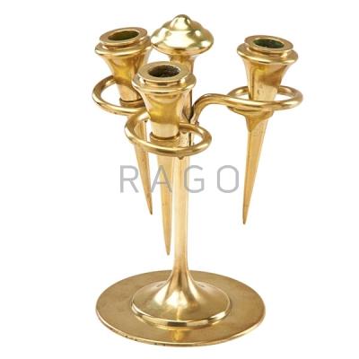 Appraisal: JARVIE Rare Omicron candlestick three arms Condition Report